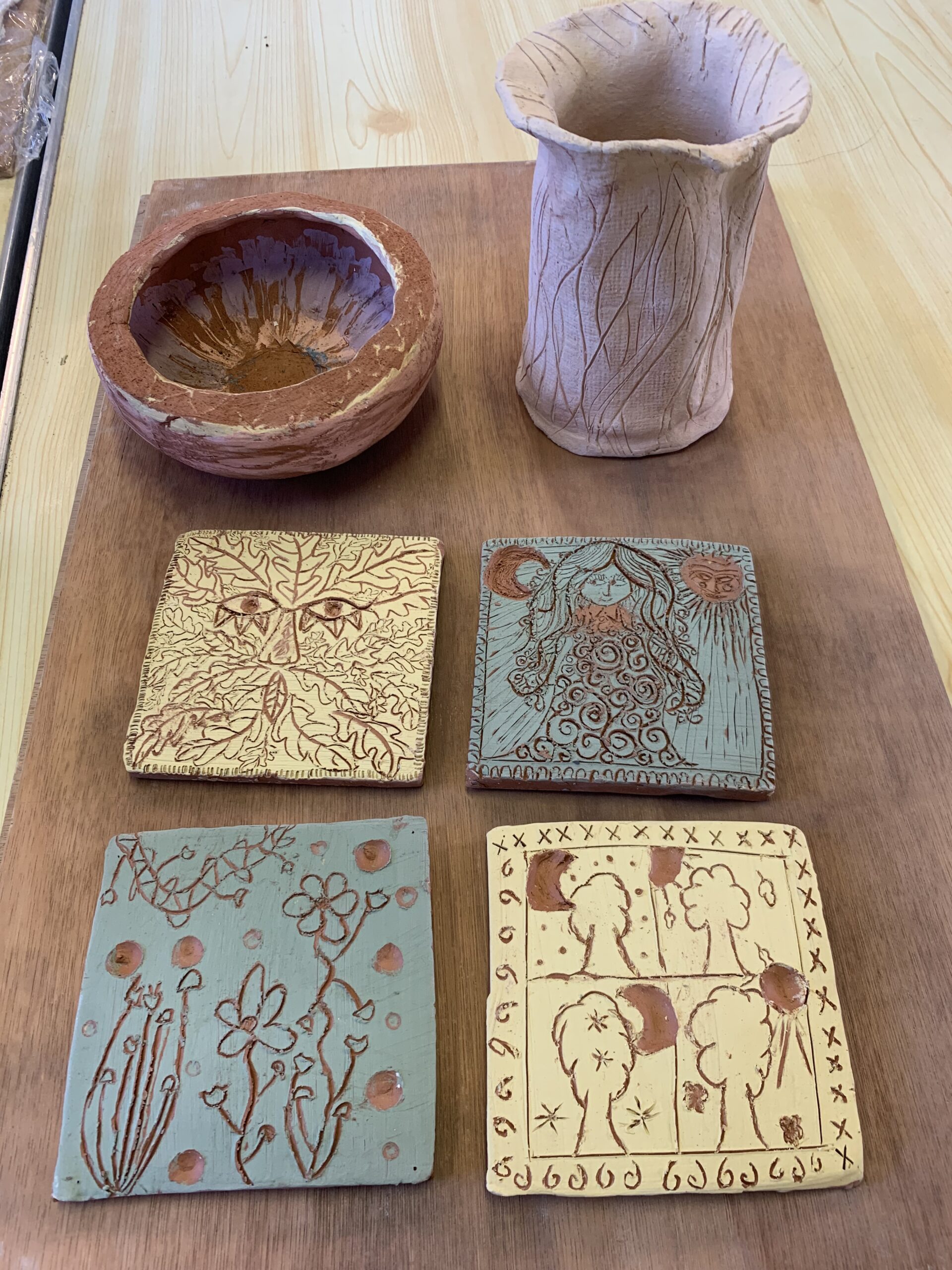 Pottery creations