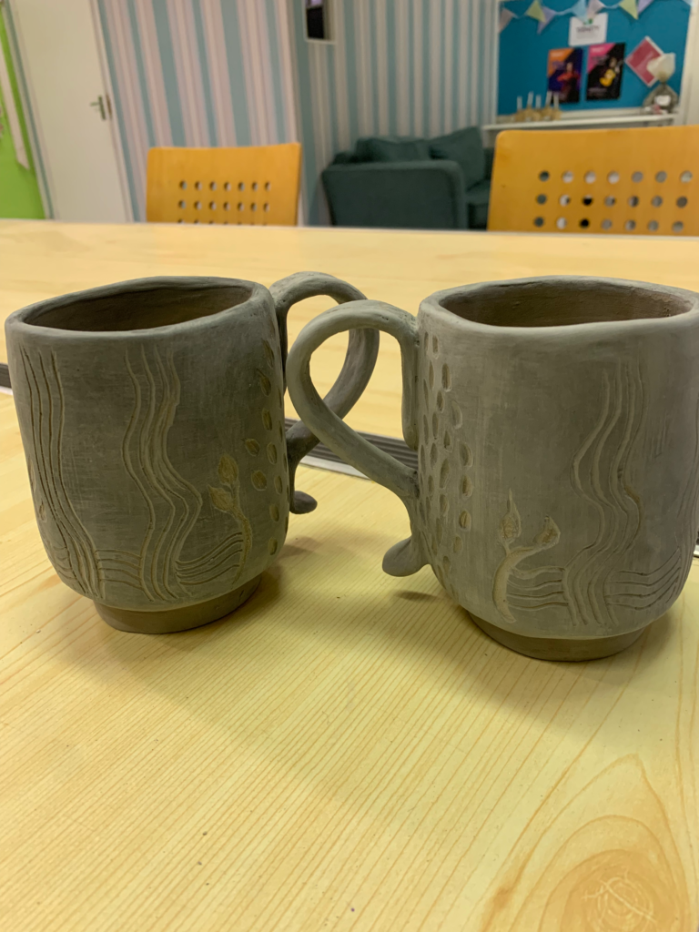 Ceramic mugs